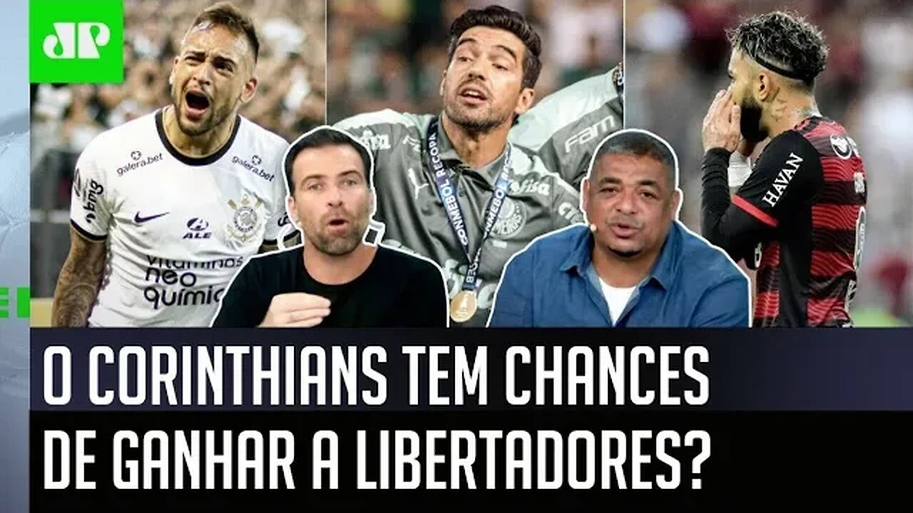 "NÃO SE ESQUEÇAM que o Palmeiras PASSOU por Flamengo e Atlético-MG em 2021!" Corinthians gera DEBATE