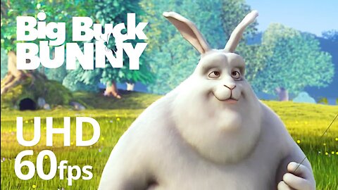 Big Buck Bunny (Funny cartoon short film)