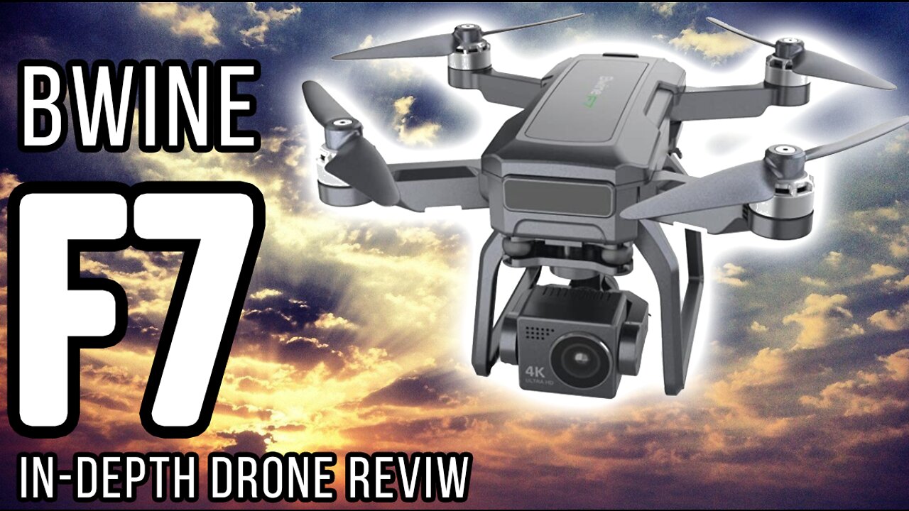 Bwine F7 Drone In-Depth Review | Flight, Footage, Unboxing | Recent