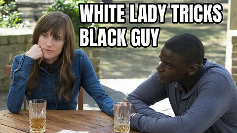 White Lady Tricks Black Guy #shorts