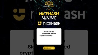 Nicehash Mining Marketplace #crypto #shorts