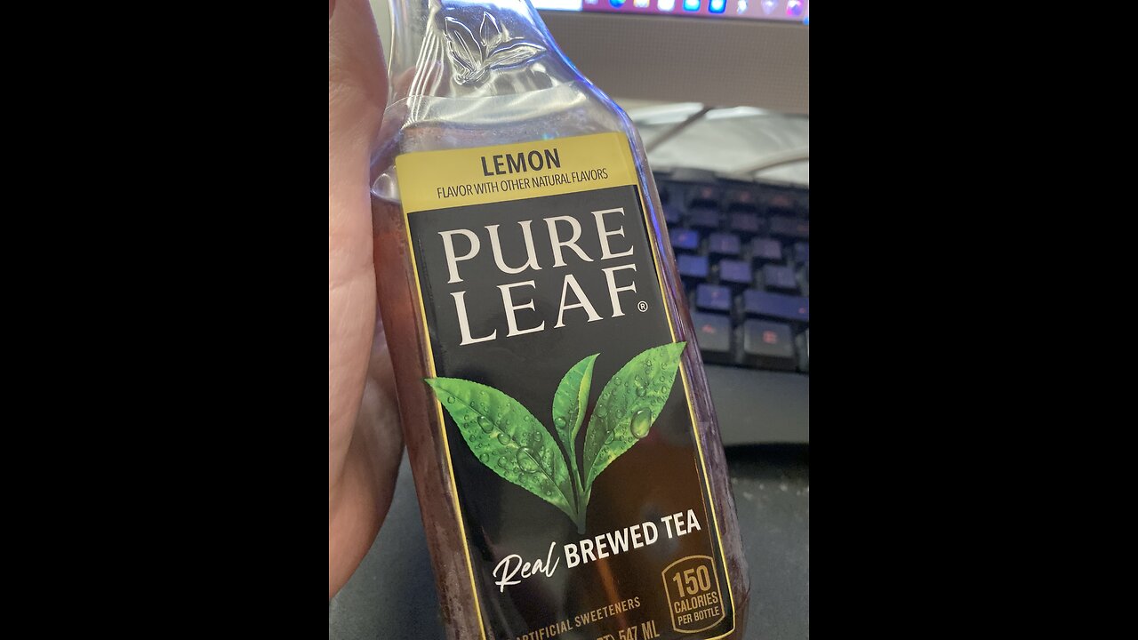 Pure leaf lemon tea