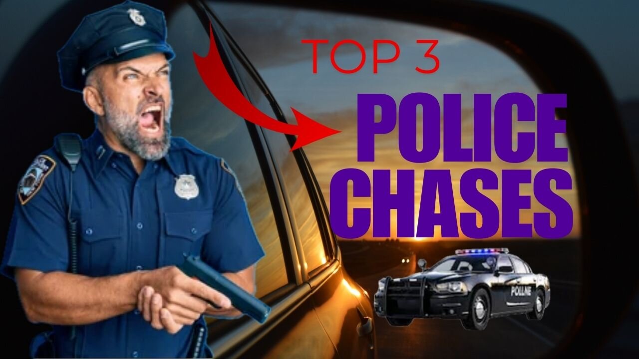 Top 3 chases of the week caught on video: What would you do if you were one of these brave officers?