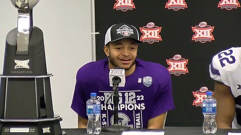 Kansas State Football | Deuce Vaughn Postgame Interview | K-State 31, TCU 28 OT