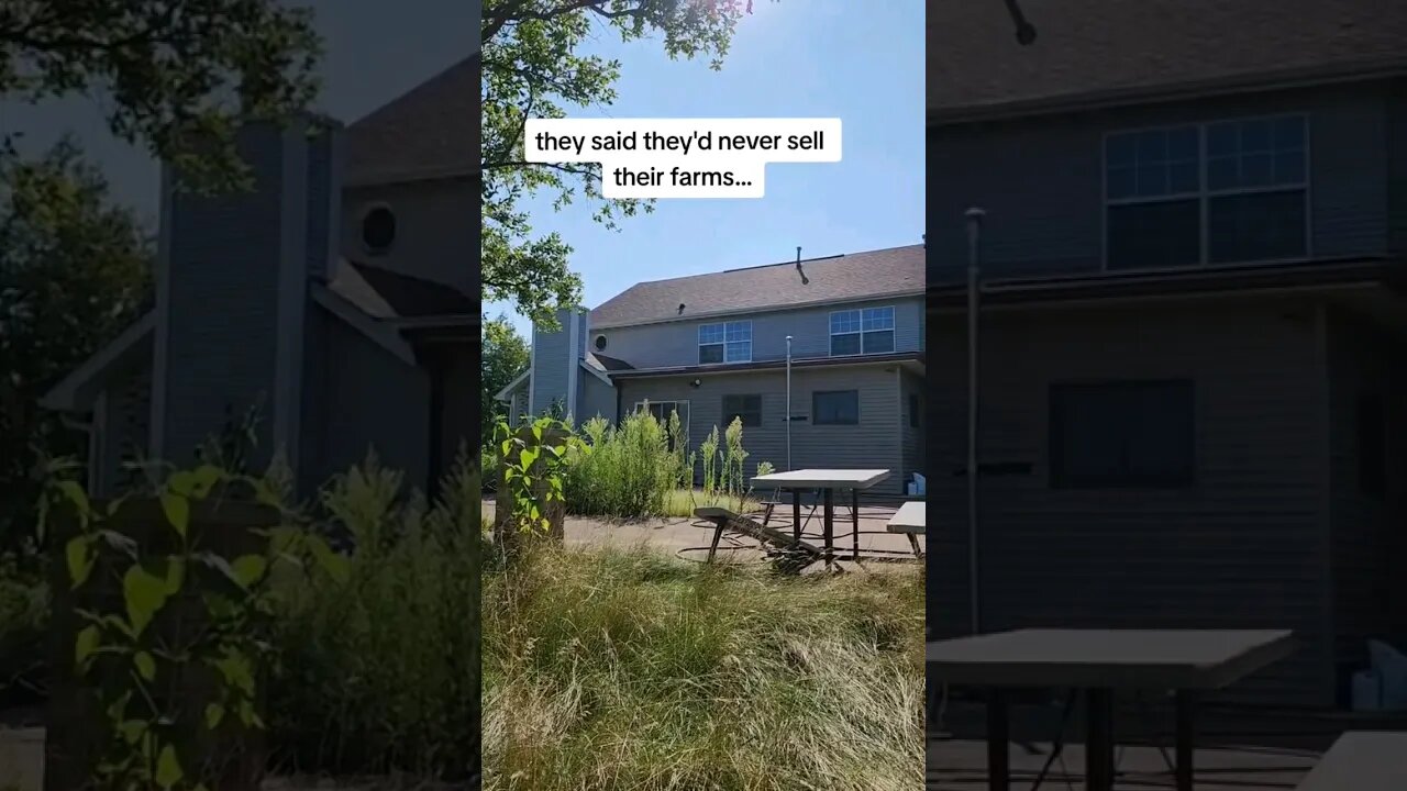 they said they'd never sell their farms...