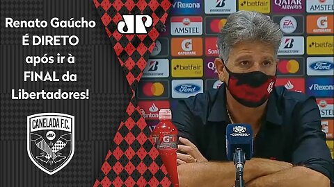 "Não é QUALQUER UM que..." Renato Gaúcho É DIRETO após Flamengo ir À FINAL contra o Palmeiras!