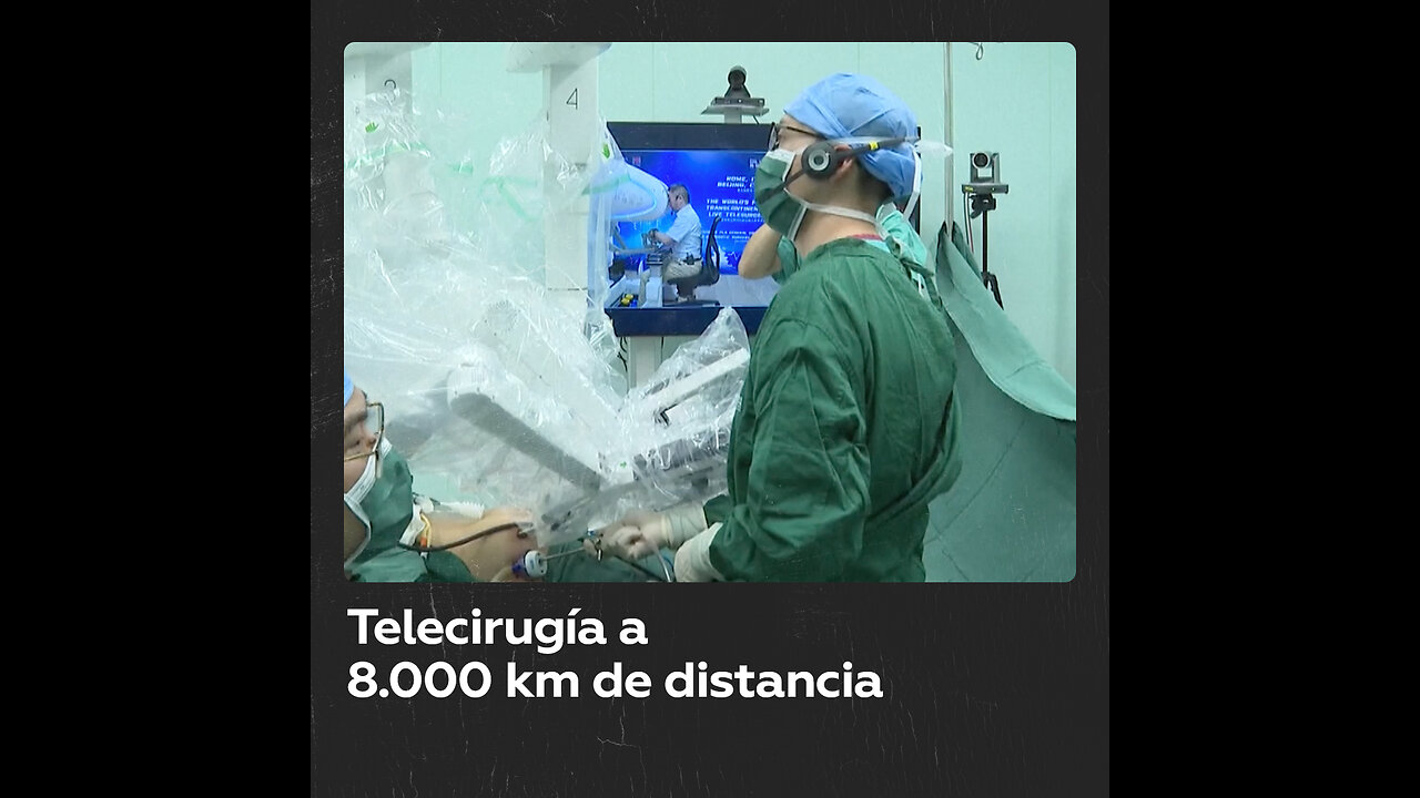 Realizan por primera vez una telecirugía a una distancia de 8.000 km
