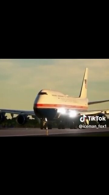 Donald Trump's redesigned Air Force One, makes its public debut at Joint Base Andrews, Maryland.