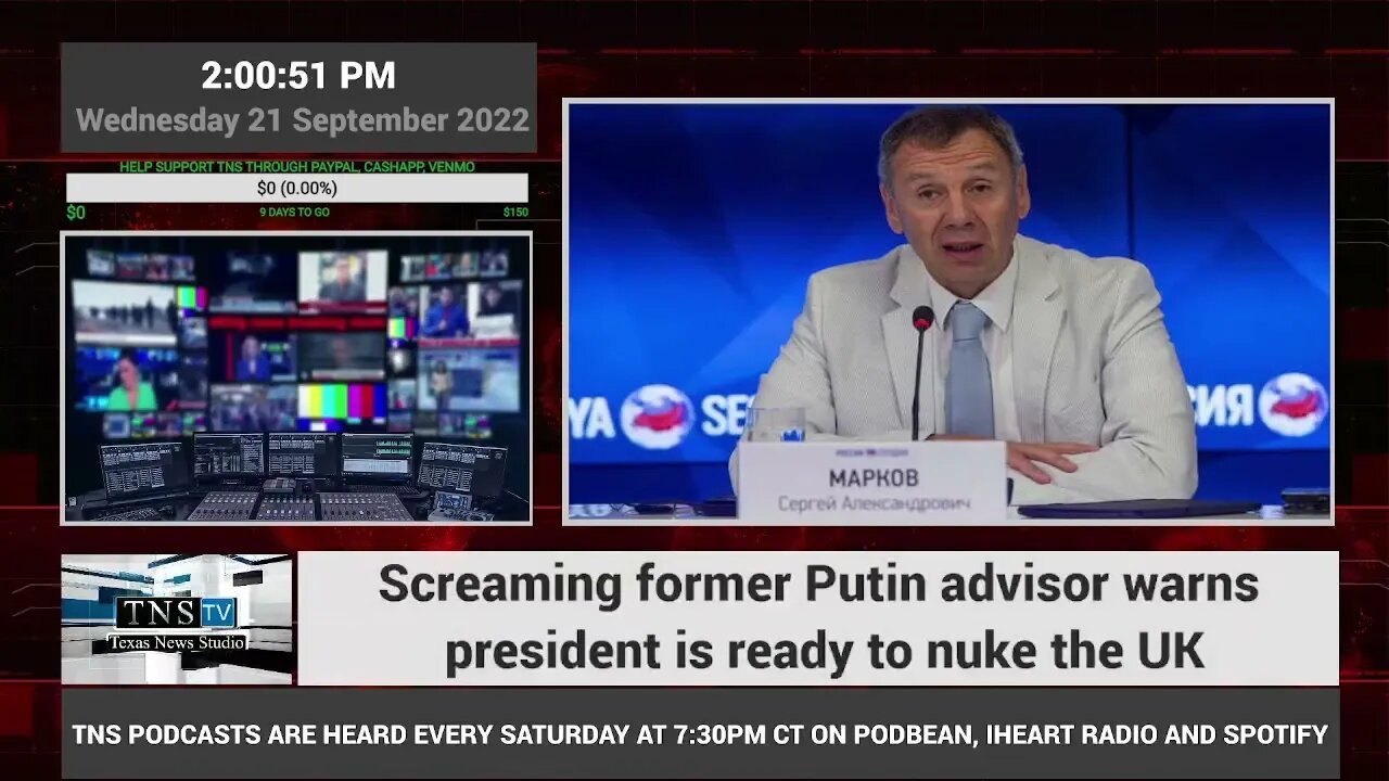 Screaming former Putin advisor warns president is ready to nuke the UK