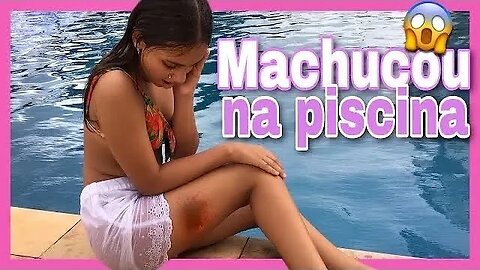 ME MACHUQUEI FEIO NA PISCINA! 3 irmãs demais