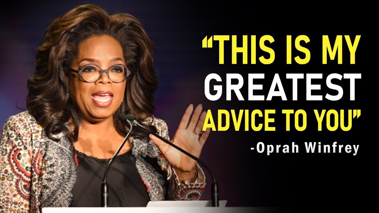 Oprah Winfrey's Life Advice Will Leave You SPEECHLESS (MUST WATCH)