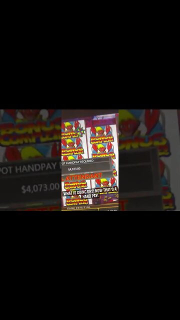 Lucky Larry's Lobstermainia 3 JACKPOT HAND PAY! #shorts