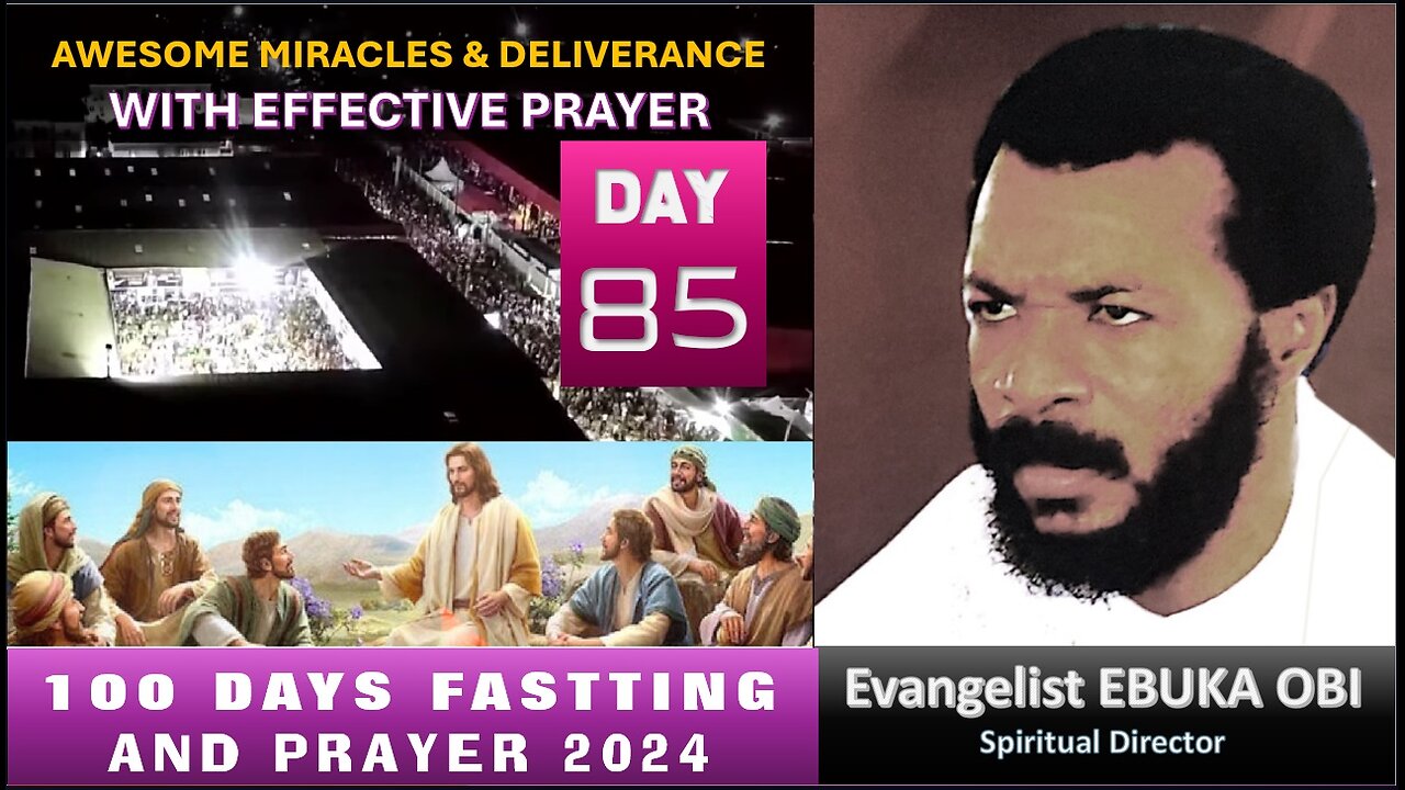 DAY 85 OF 100 DAYS FASTING AND PRAYER // THE EFFICACY OF SACRIFICES // SATURDAY 10TH AUGUST, 2024
