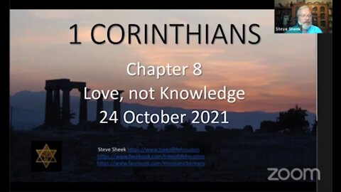 1 Corinthians 8 Love not Knowledge