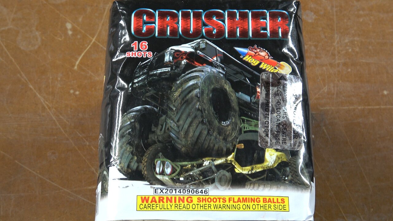 Crusher by Hog Wild 16 shot 200g cake