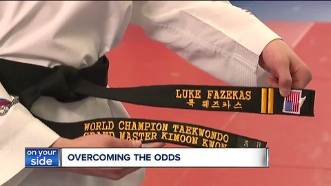 Local boy beat cancer, now nationally ranked martial artist