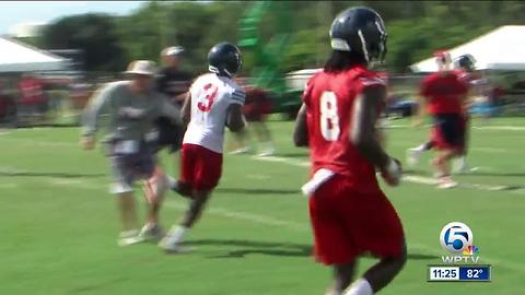 Day Two of FAU practice