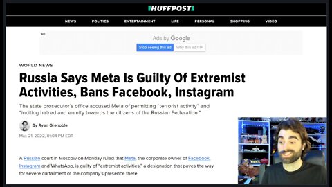 GTFO! Russian Court Upholds META Ban For 'Terrorist Activities', Allowing Targeting Of Russians