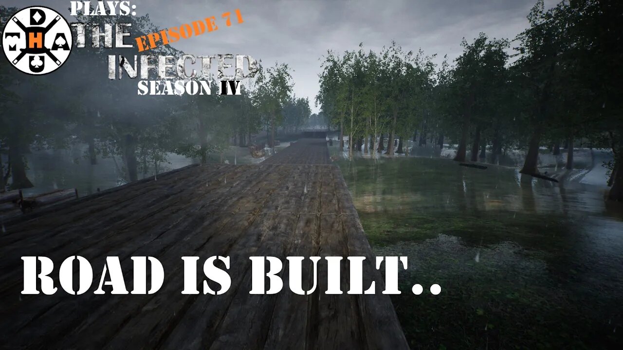 Building A Road To Gatorland! That Was Some Work I'm Glad Is Done! The Infected Gameplay S4EP71