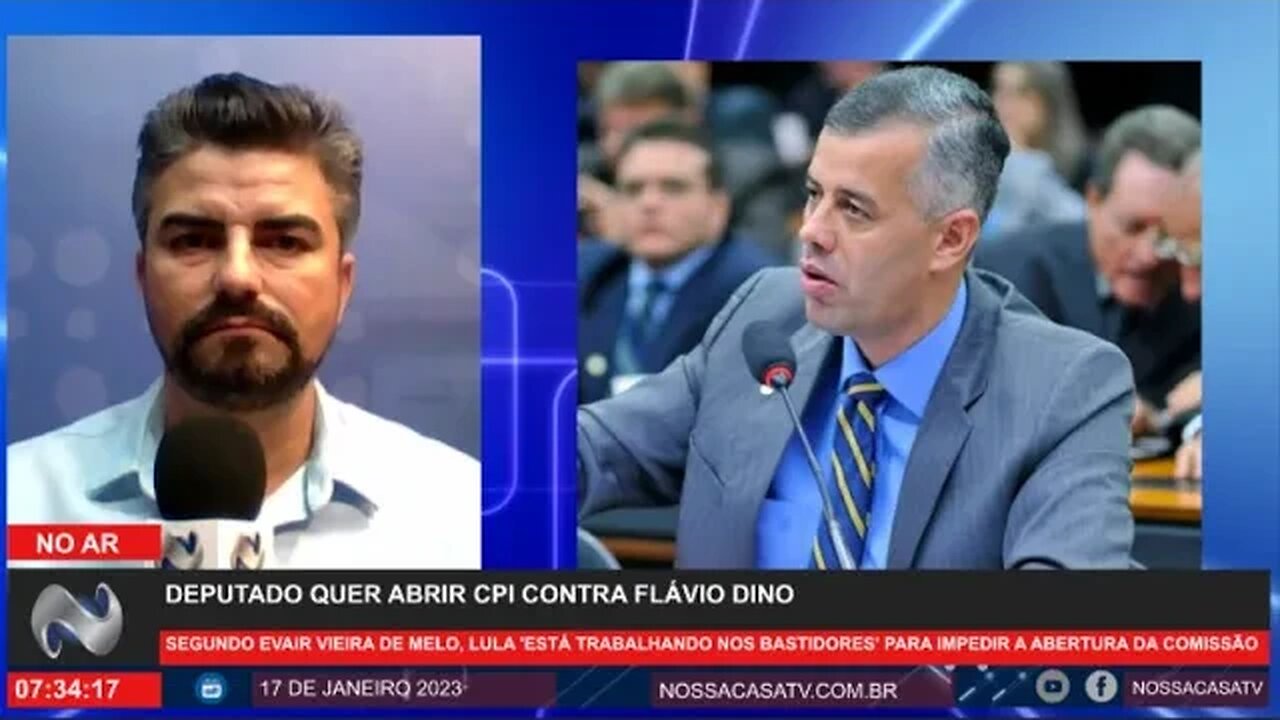 Deputado quer abrir CPI contra Flávio Dino