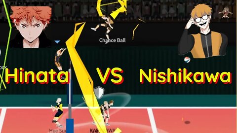 The Spike Volleyball - Hinata Tournament vs All Star / Nishikawa / Hanuel