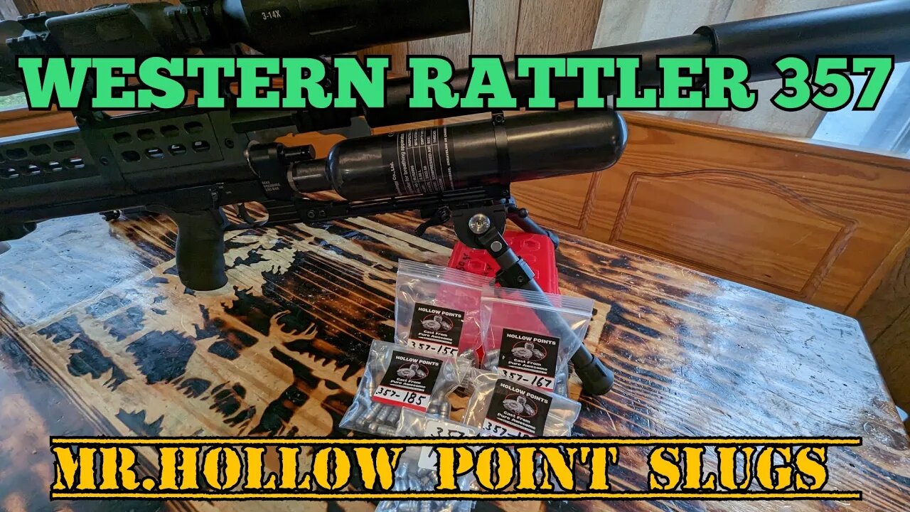 WESTERN RATTLER 357 (part 2) Mr.hollow point accuracy test