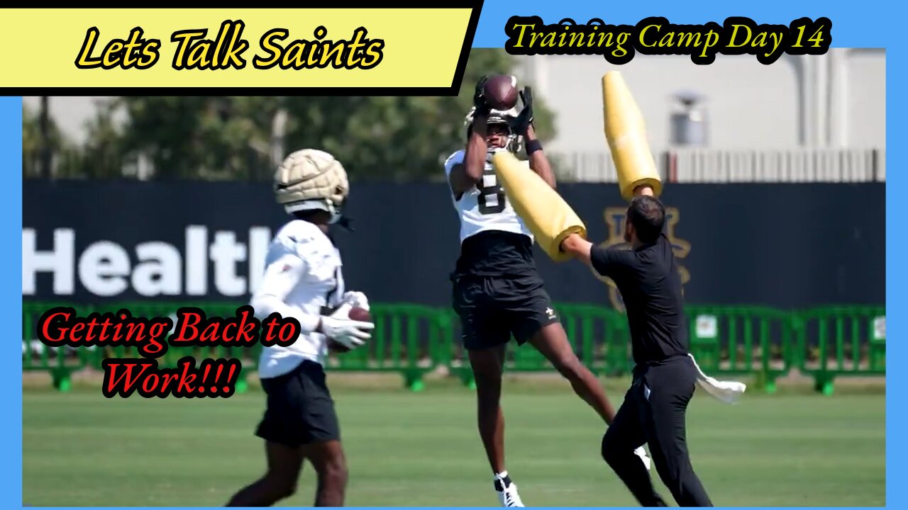 Saints Focus on Correcting Mistakes, Roster Depth and Player Health | Training Camp Day 14