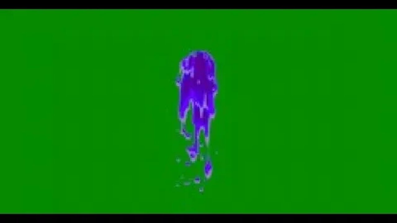 Slime Vomit Animation 5 Colours Green Screen Effect Motion Graphics 4K Copyright Free