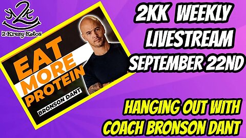 2kk Weekly Livestream September 22nd. | Hanging with Coach Bronson
