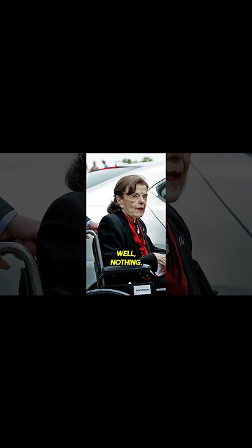 AUDIO: Confused Dianne Feinstein says she was not gone 3 months #shorts