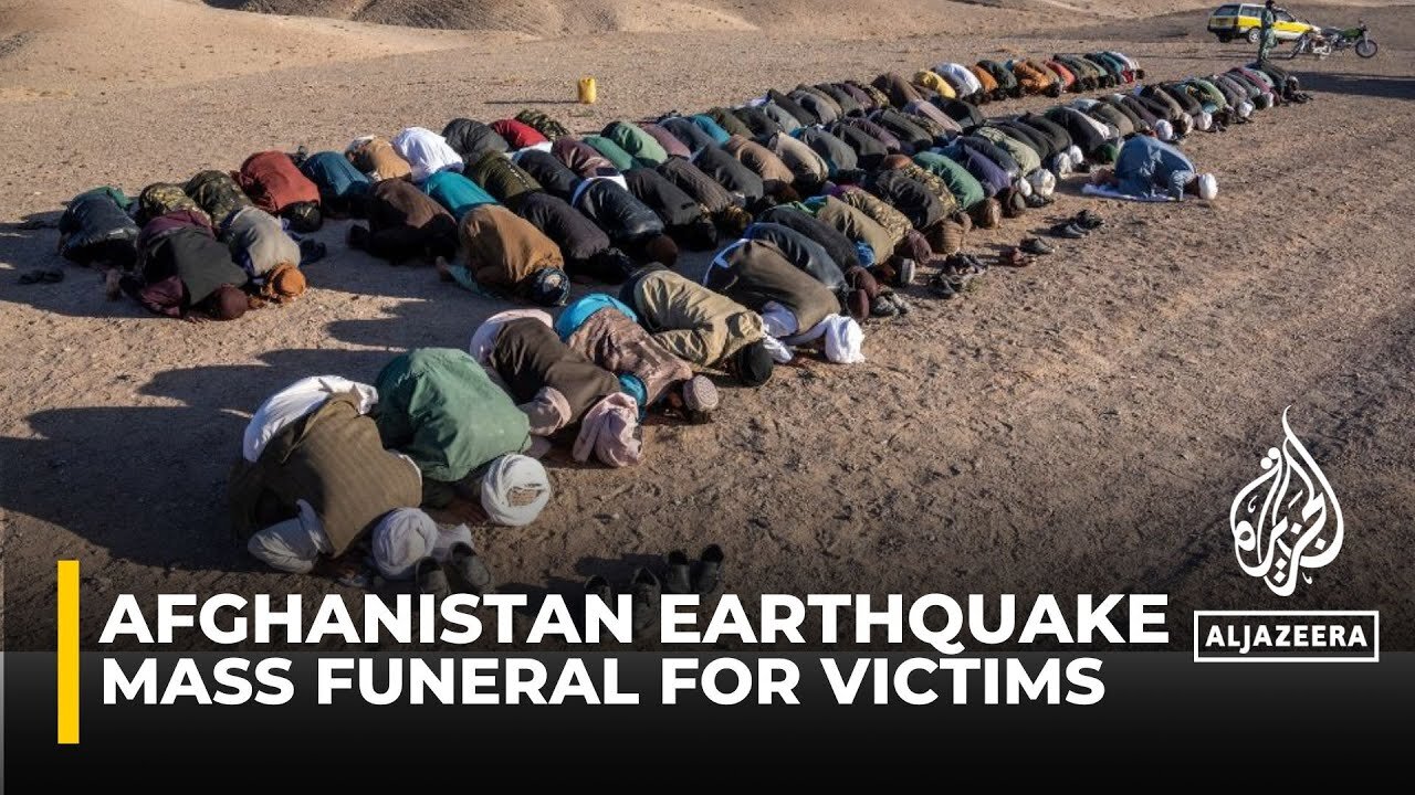 Afghanistan earthquake: Funerals held across Herat after 2,400 killed