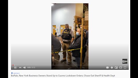 Buffalo New York Business Owners Stand Up to Cuomo Lockdown Orders