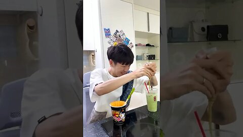 Wasabi In The Milktea? 🤣