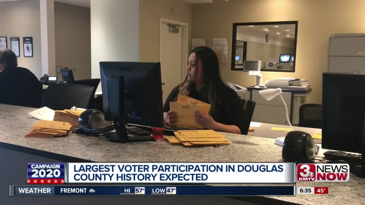 Douglas County expecting record voter turnout