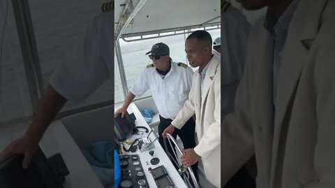 I drove the boat 💪🏾