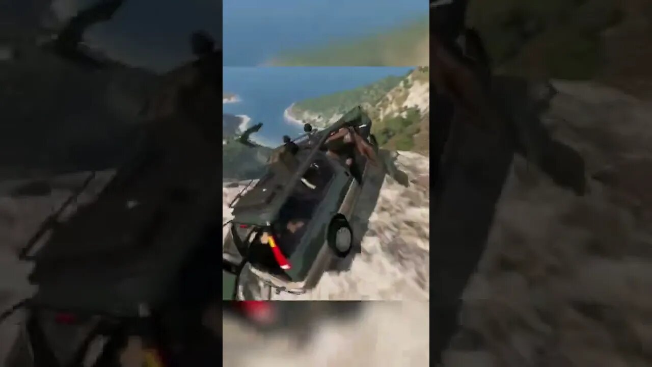 BeamNG DRIVE / rolled a little