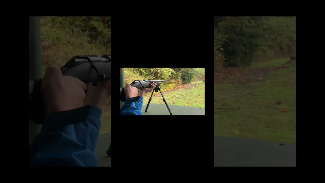 Young man shoots a Ruger American 22 LR! #education #gunsafety
