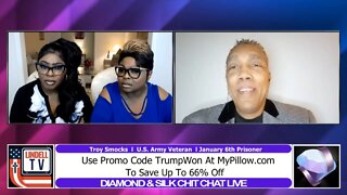 Jan 6th Political Prisoner, Troy Smocks Joins Diamond & Silk