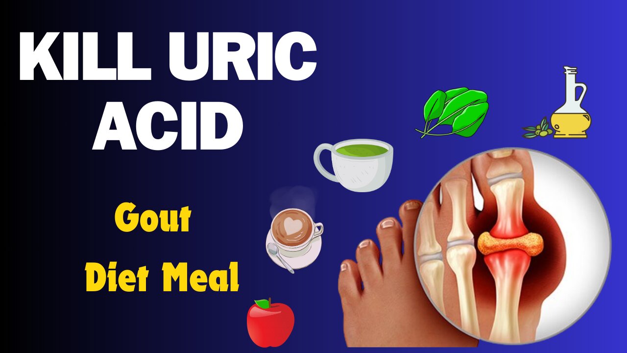 10 secret foods to KILL uric acid now