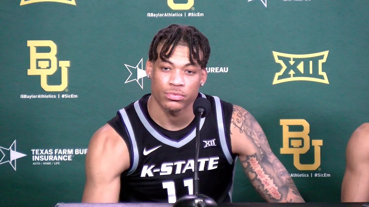 Kansas State Basketball | Keyontae Johnson, Markquis Nowell Press Conference | K-State 97, Baylor 95