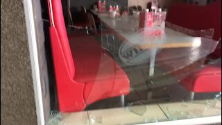 WATCH: EFF protesters vandalise shops in Pretoria (axF)