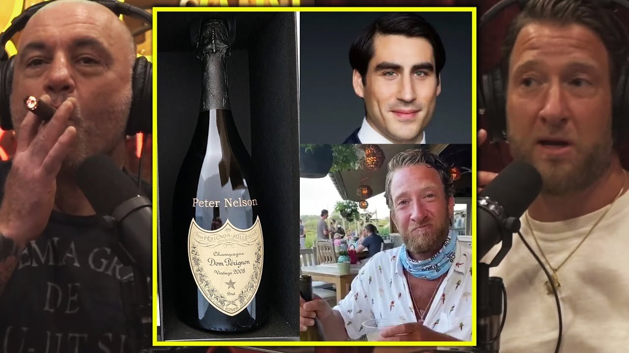 Joe Rogan: Dave Portnoy's Custom Revenge Champagne Bottles