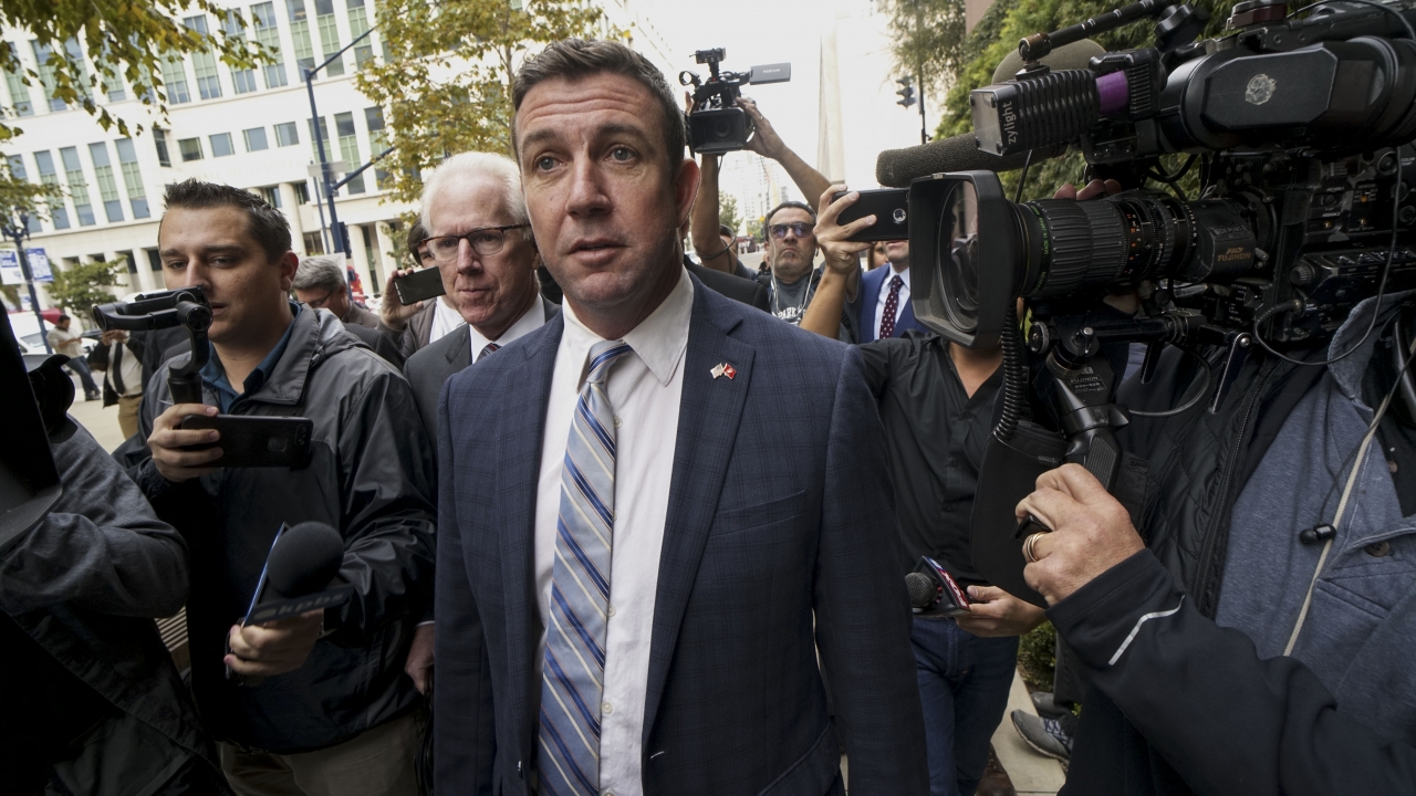 U.S. Rep. Duncan Hunter Submits His Resignation