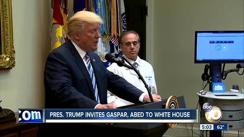 Pres. Trump invites Gaspar, Abed to White House