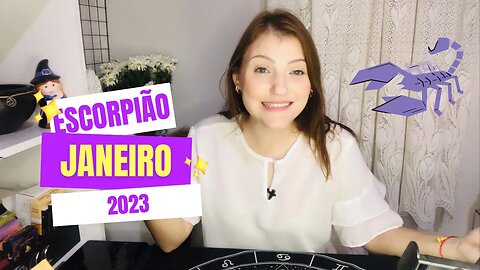 ESCORPIÃO ♏️ JANEIRO 2023 - MAIS INTUITIVOS DO QUE NUNCA!