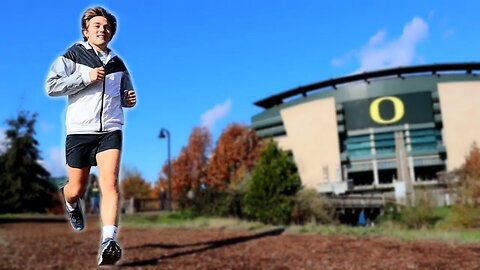 RUNNING on PRE’S TRAIL in EUGENE OREGON!