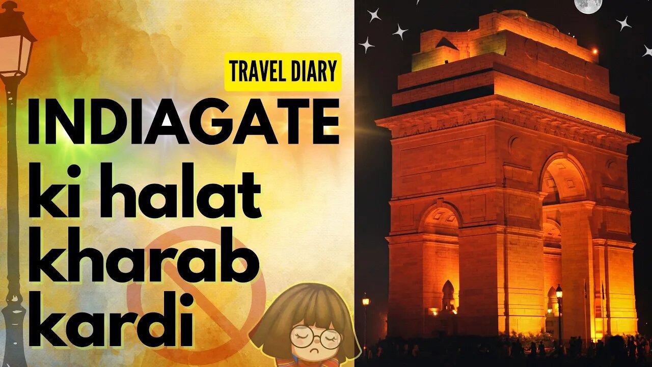 🏳️‍🌈 India Gate Ki Halat Kharab Kardi 😡|| #indiagate #vadapav ||