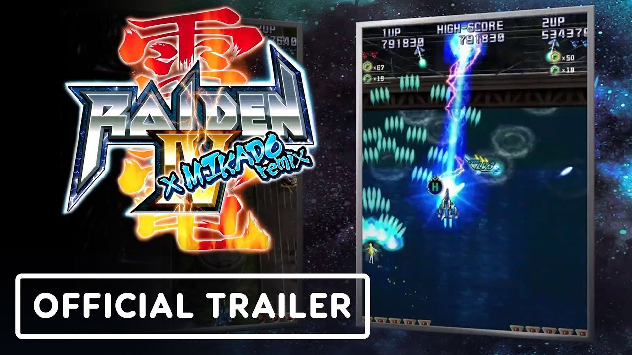 Raiden 4 x MIKADO remix - Official Gameplay Trailer