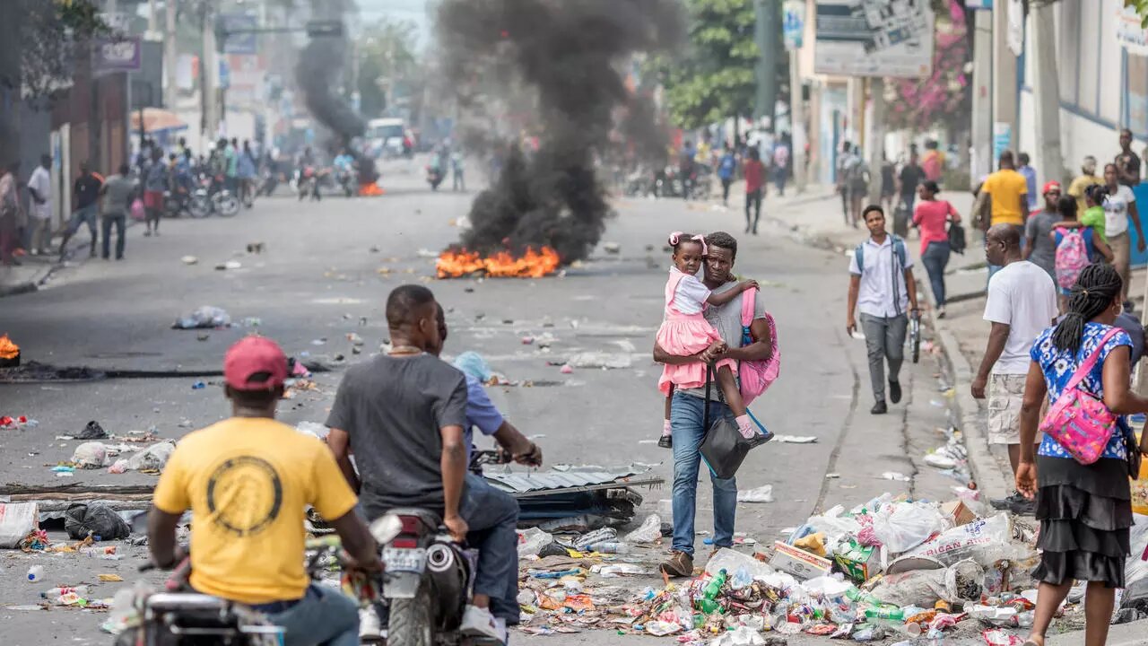 Haïti tentative de coup d'état, manifestations et occupation