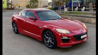 Eastern creek raceway in a Mazda Rx8